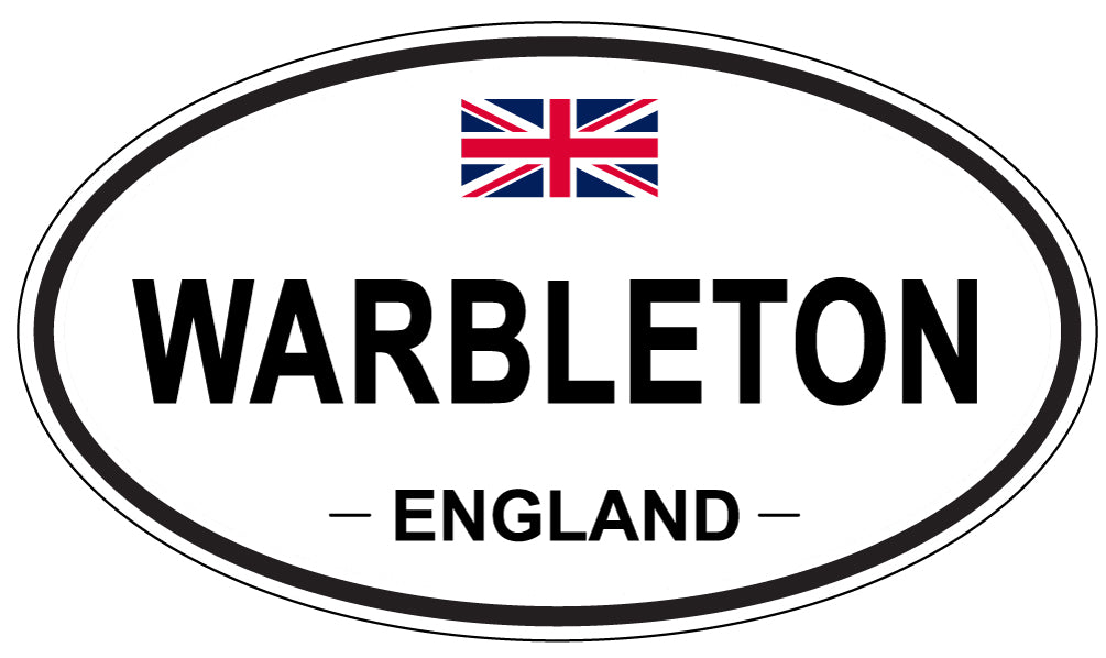 WARBLETON, England - Oval Magnet