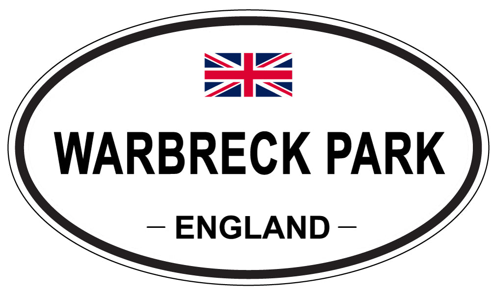 WARBRECK PARK, England - Oval Magnet
