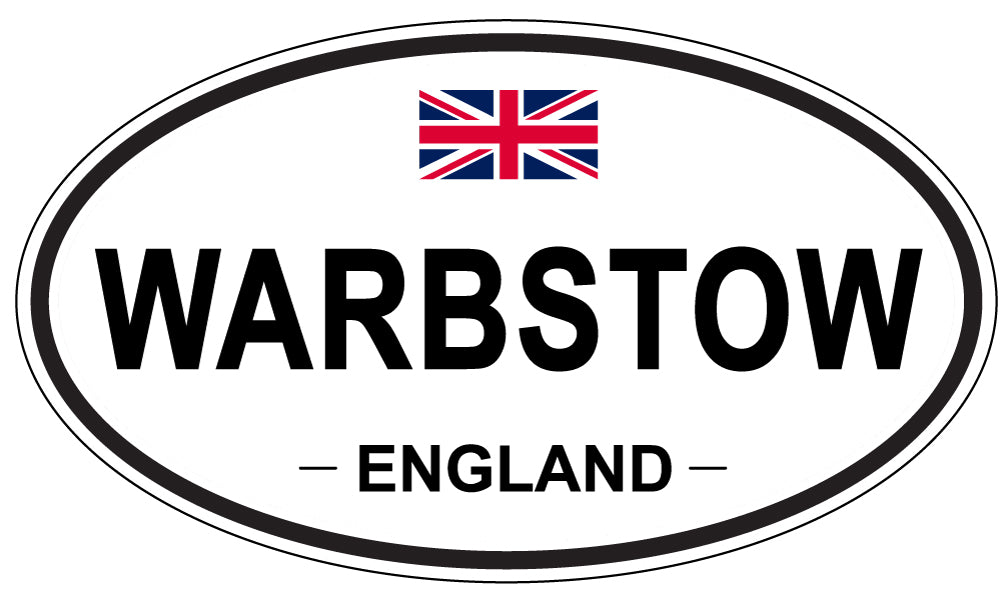 WARBSTOW, England - Oval Magnet