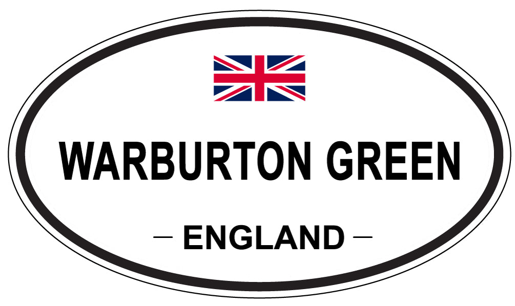 WARBURTON GREEN, England - Oval Magnet