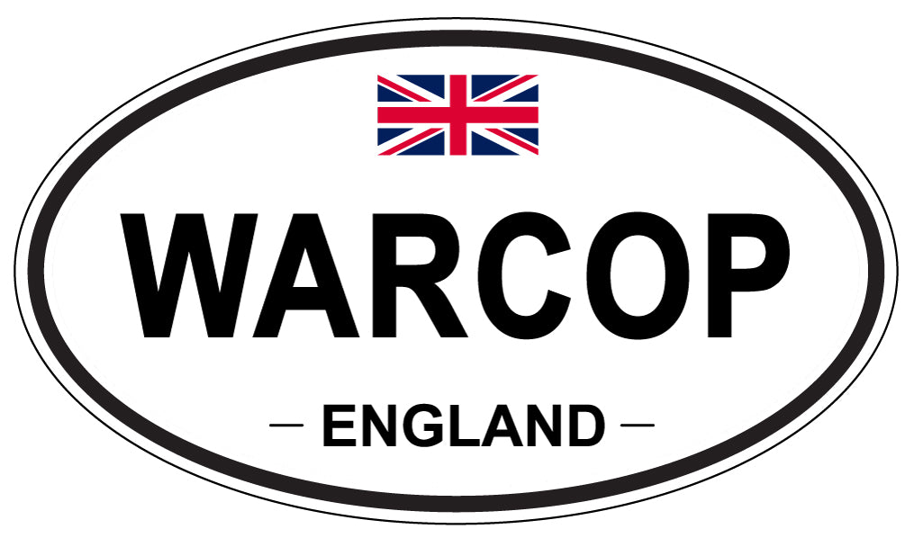 WARCOP, England - Oval Magnet