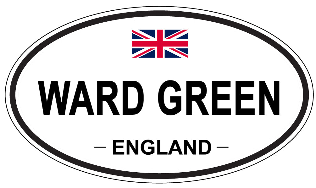 WARD GREEN, England - Oval Magnet
