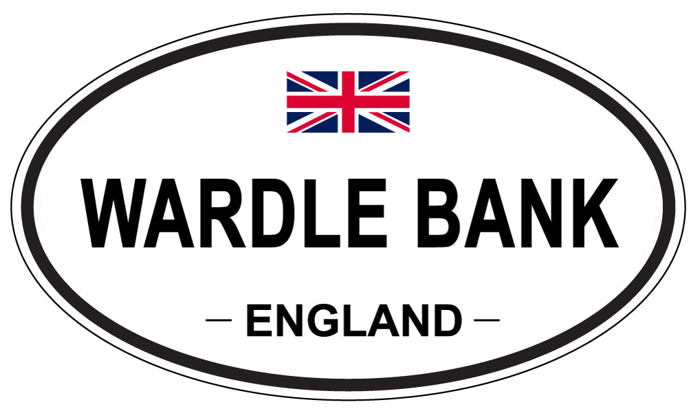 WARDLE BANK, England - Oval Magnet