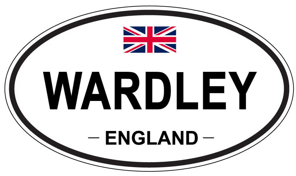 WARDLEY, England - Oval Magnet
