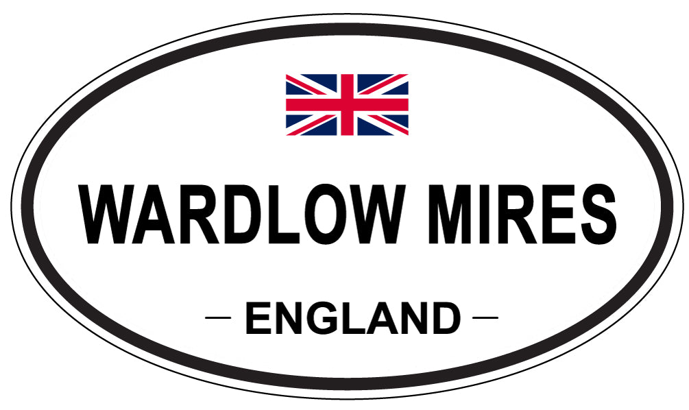 WARDLOW MIRES, England - Oval Magnet