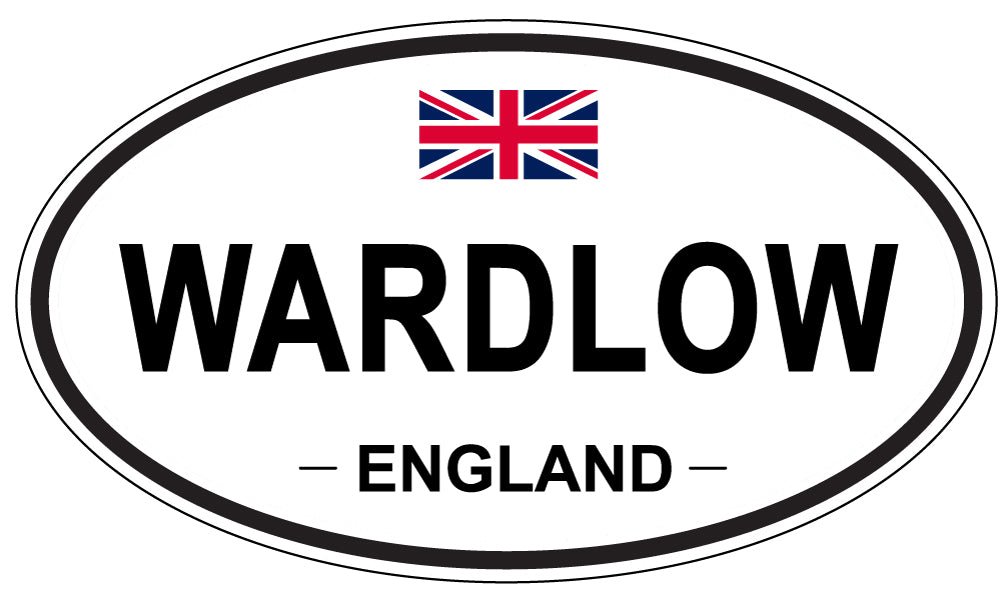 WARDLOW, England - Oval Magnet