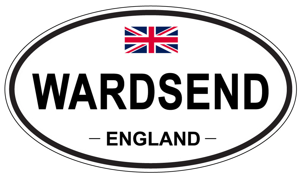 WARDSEND, England - Oval Magnet