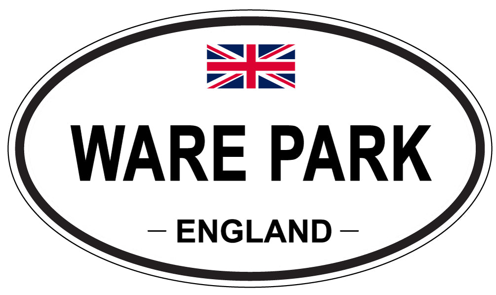 WARE PARK, England - Oval Magnet