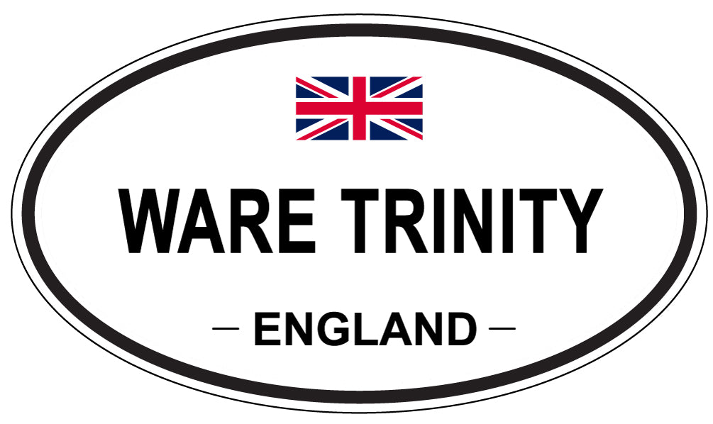 WARE TRINITY, England - Oval Magnet