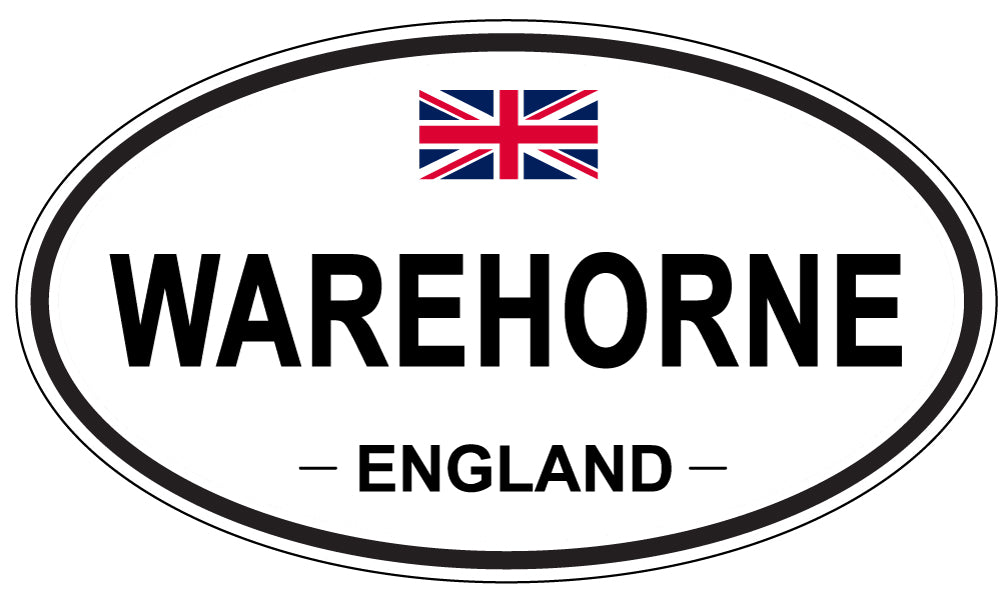 WAREHORNE, England - Oval Magnet