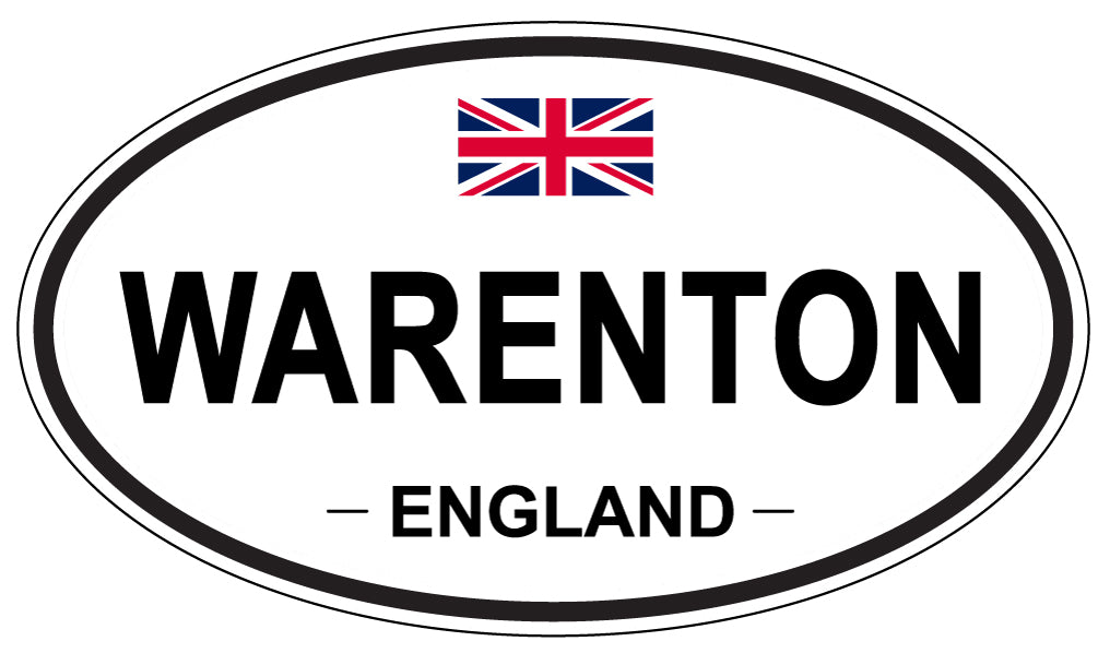 WARENTON, England - Oval Magnet