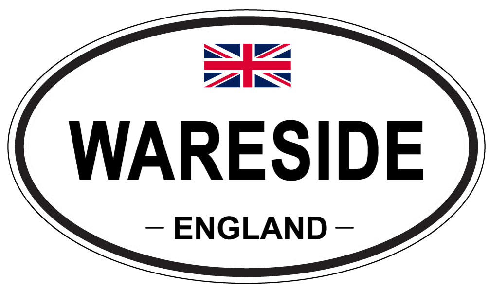 WARESIDE, England - Oval Magnet