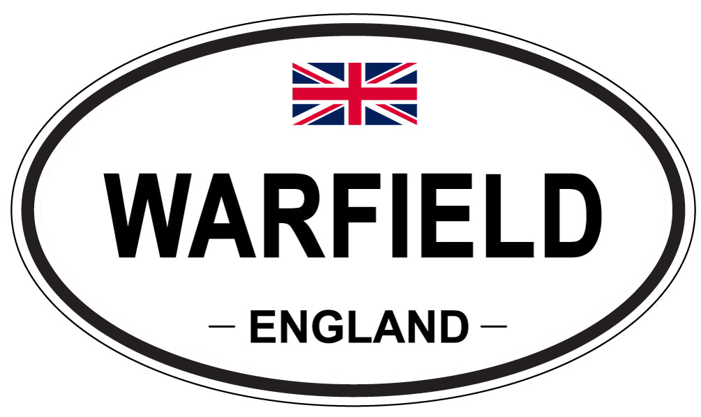 WARFIELD, England - Oval Magnet