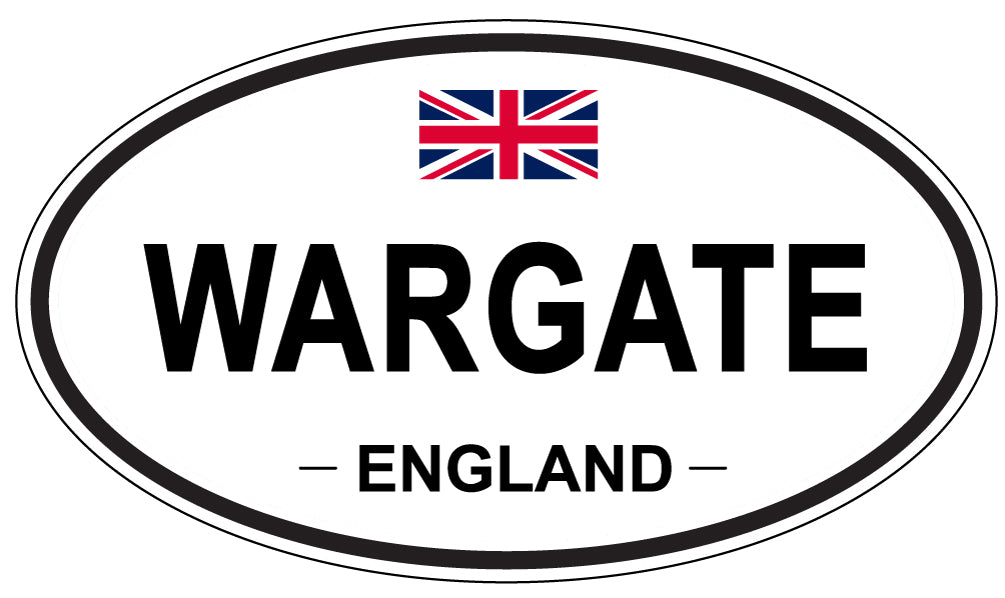 WARGATE, England - Oval Magnet