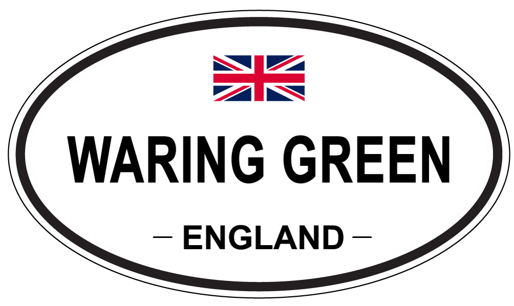 WARING GREEN, England - Oval Magnet