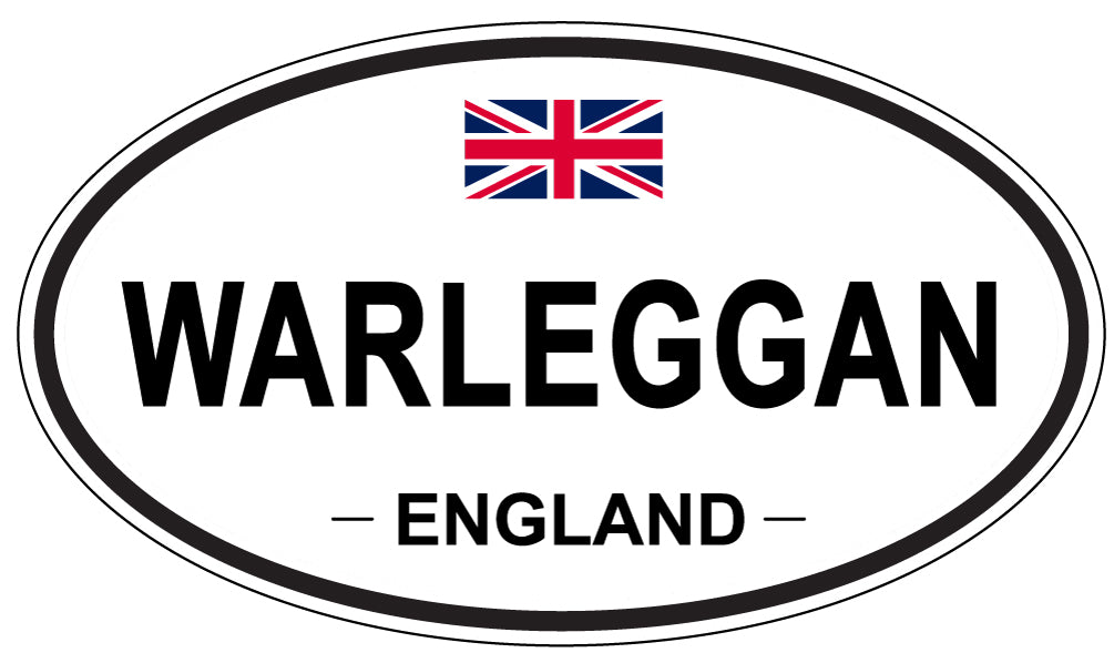 WARLEGGAN, England - Oval Magnet