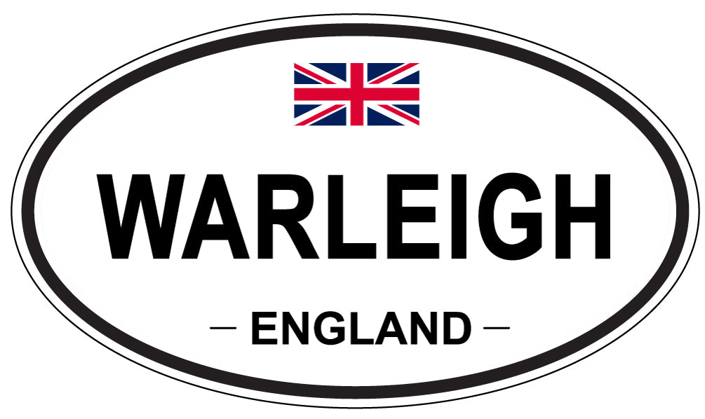 WARLEIGH, England - Oval Magnet