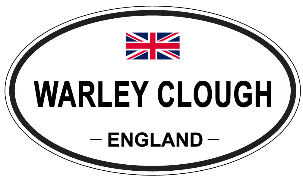 WARLEY CLOUGH, England - Oval Magnet
