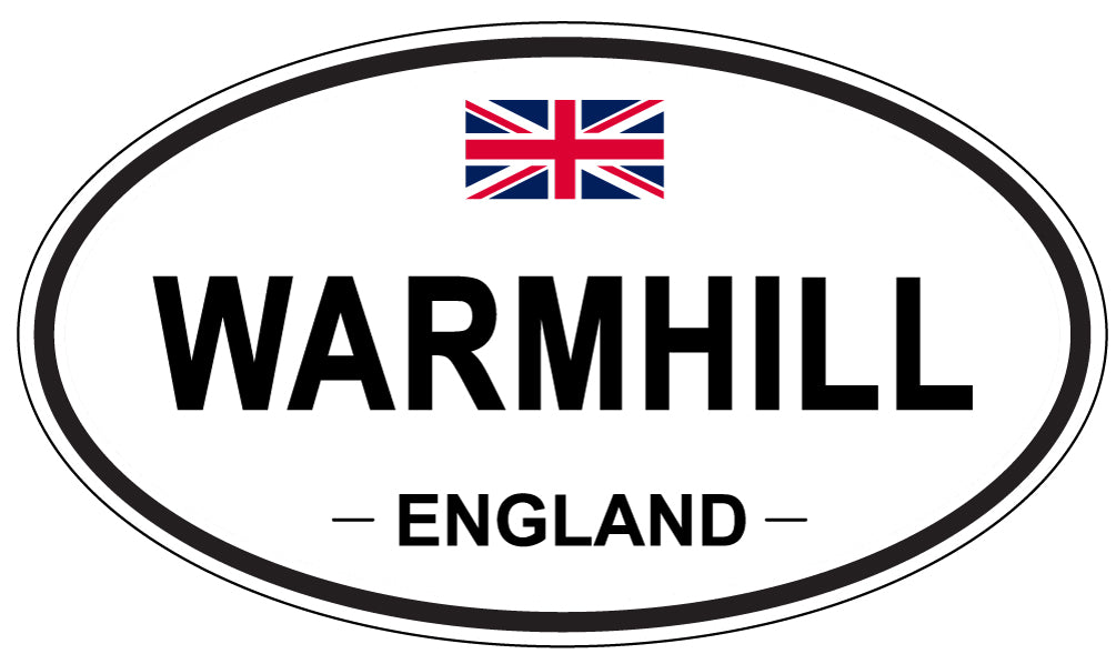 WARMHILL, England - Oval Magnet