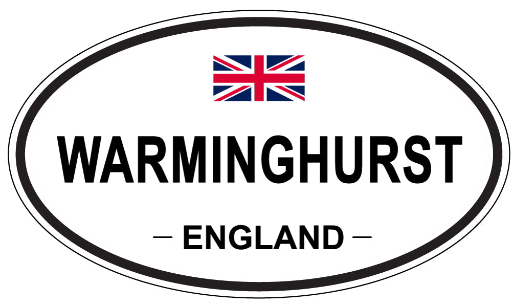 WARMINGHURST, England - Oval Magnet