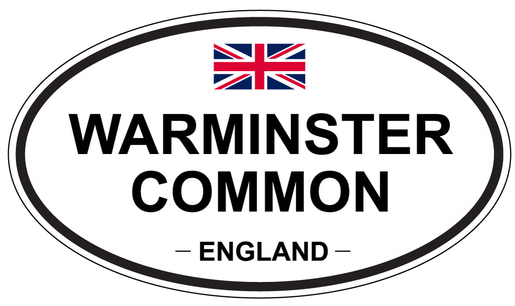 WARMINSTER COMMON, England - Oval Magnet