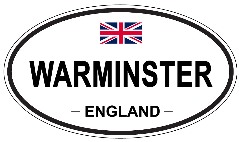 WARMINSTER, England - Oval Magnet