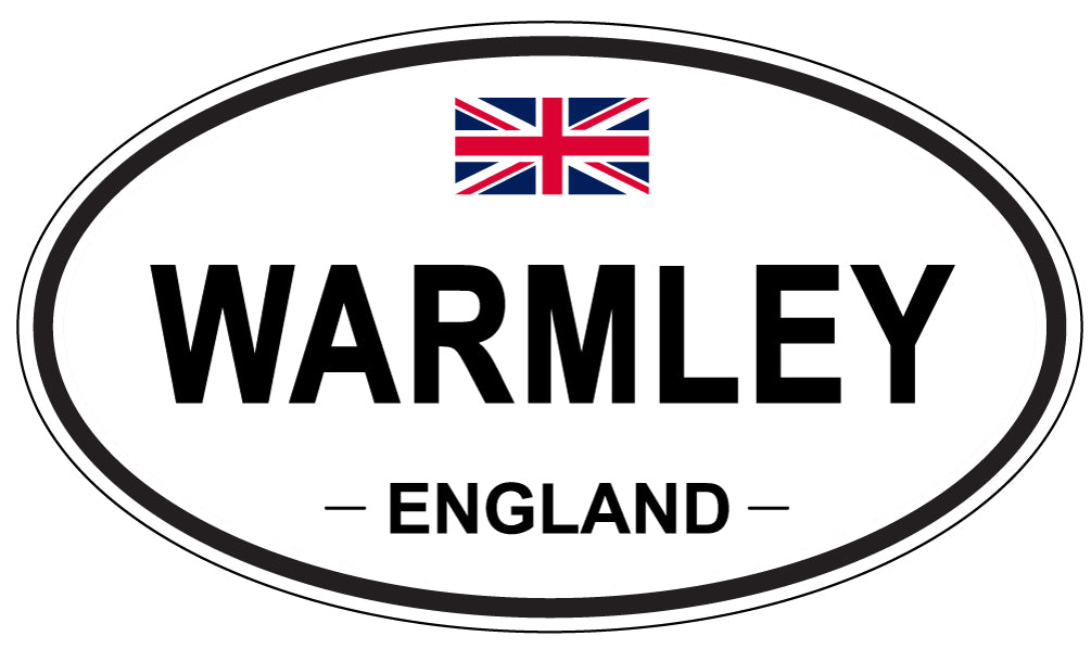 WARMLEY, England - Oval Magnet