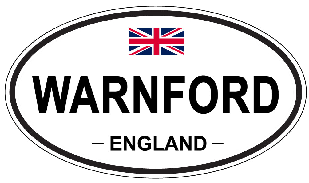 WARNFORD, England - Oval Magnet