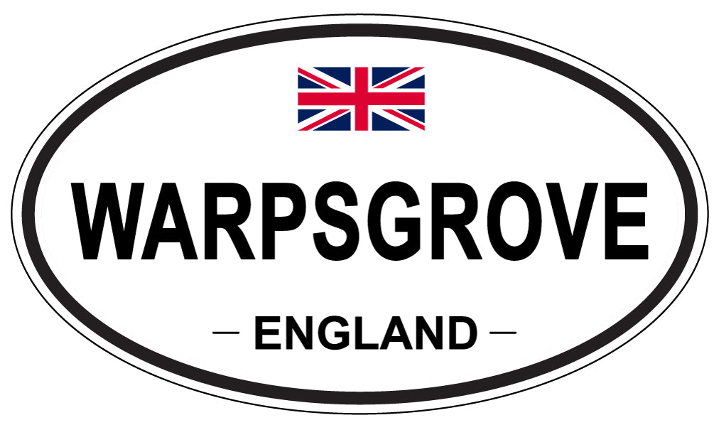 WARPSGROVE, England - Oval Magnet