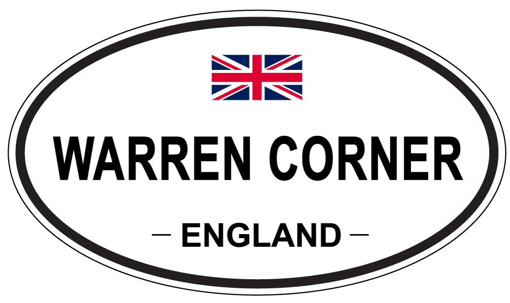 WARREN CORNER, England - Oval Magnet
