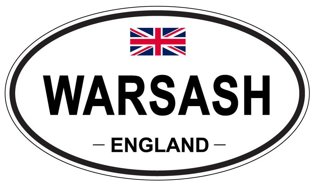 WARSASH, England - Oval Magnet