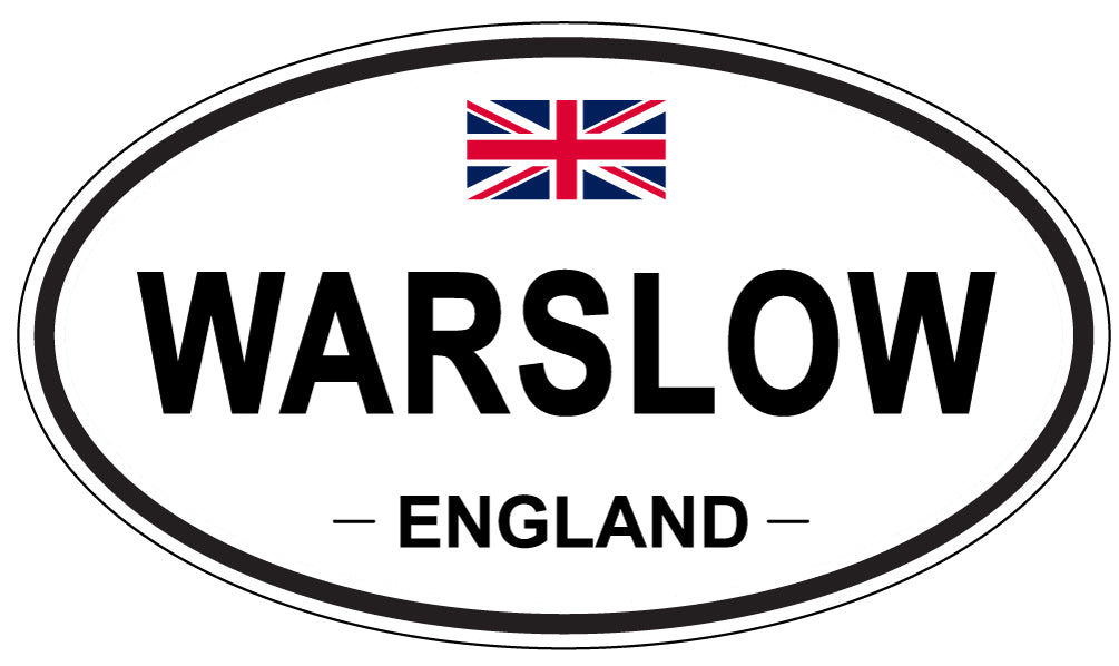 WARSLOW, England - Oval Magnet
