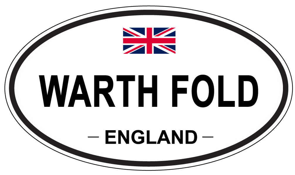WARTH FOLD, England - Oval Magnet