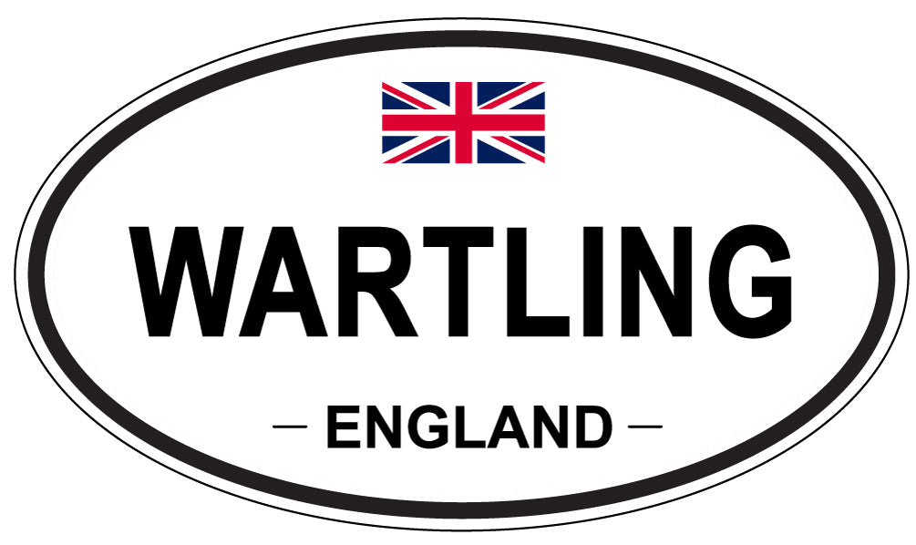 WARTLING, England - Oval Magnet