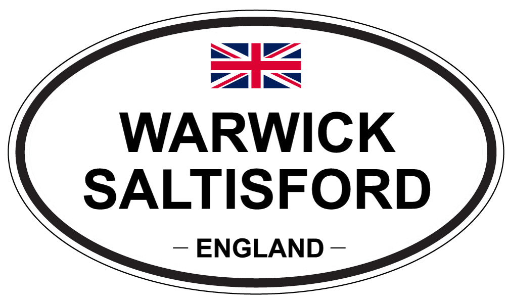 WARWICK SALTISFORD, England - Oval Magnet