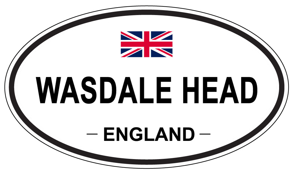 WASDALE HEAD, England - Oval Magnet