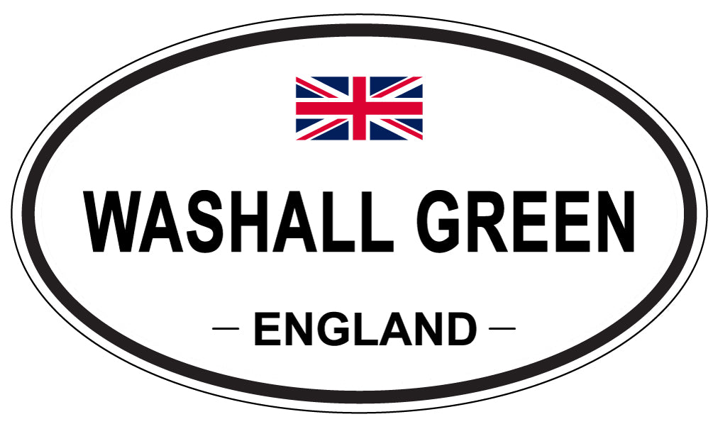 WASHALL GREEN, England - Oval Magnet
