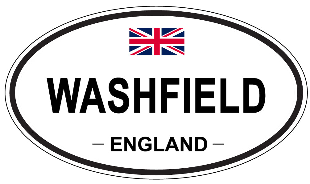 WASHFIELD, England - Oval Magnet