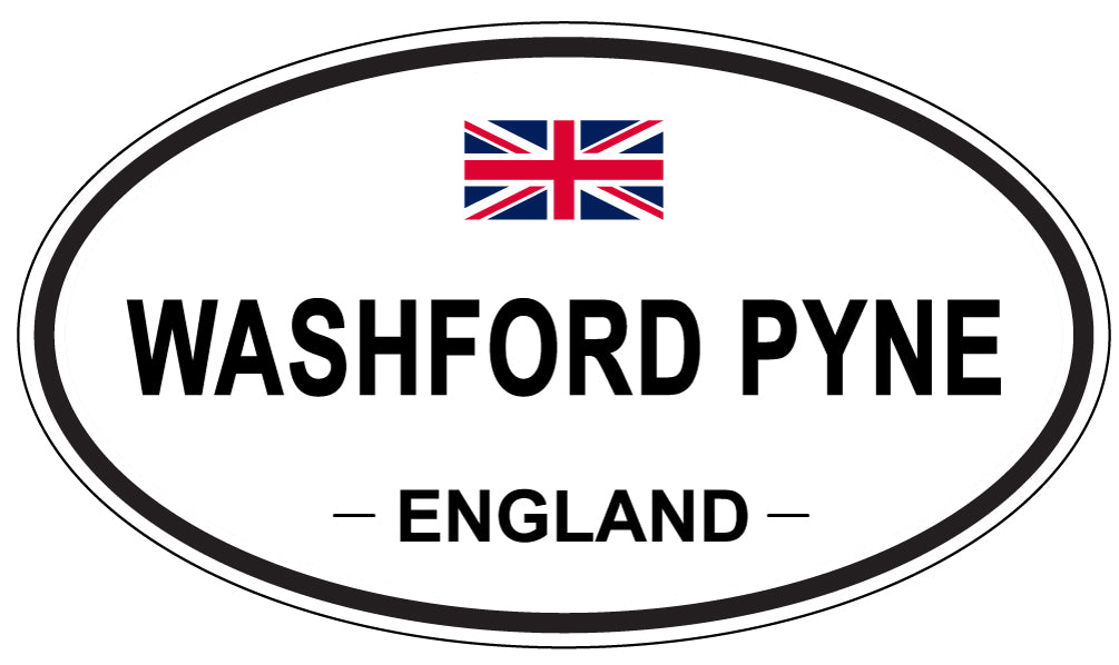 WASHFORD PYNE, England - Oval Magnet