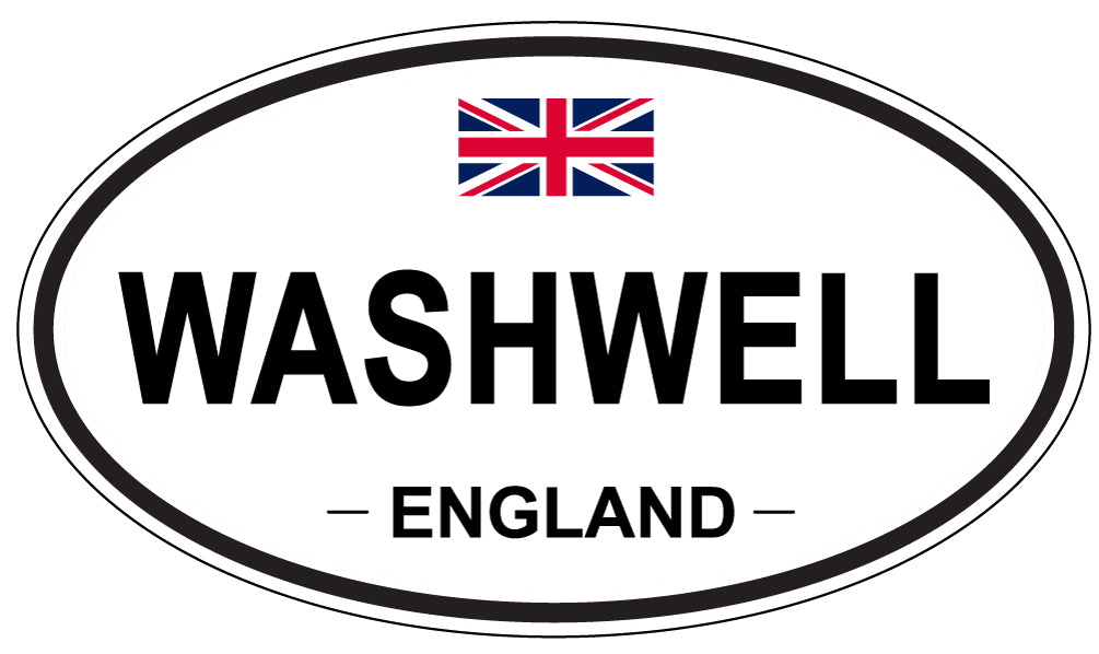 WASHWELL, England - Oval Magnet