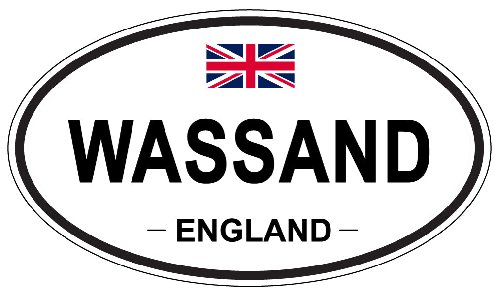 WASSAND, England - Oval Magnet