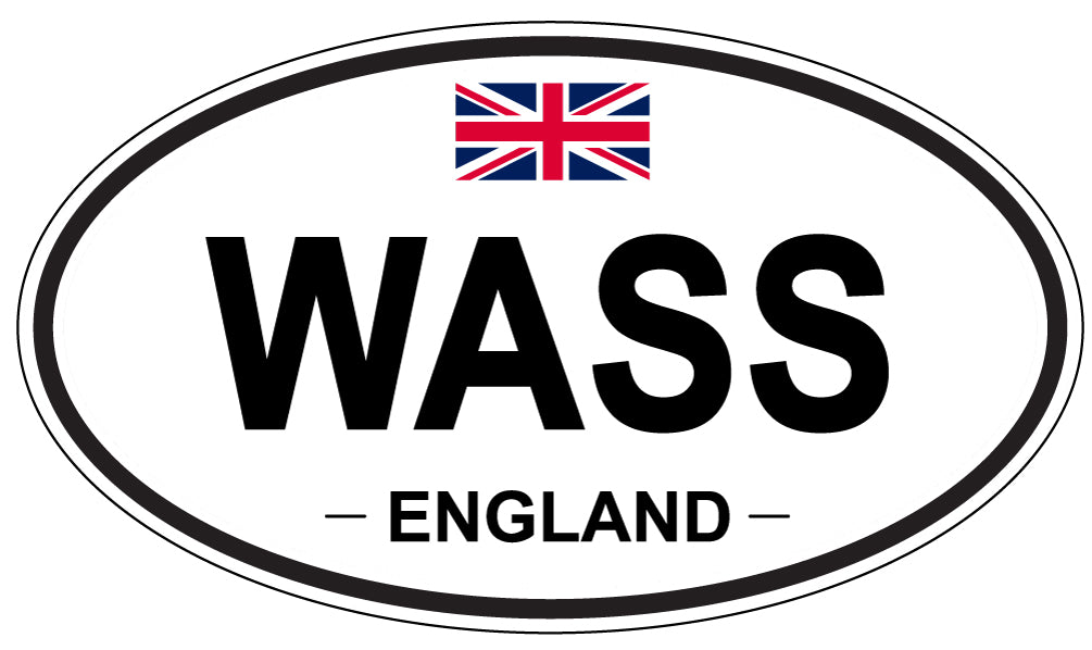 WASS, England - Oval Magnet