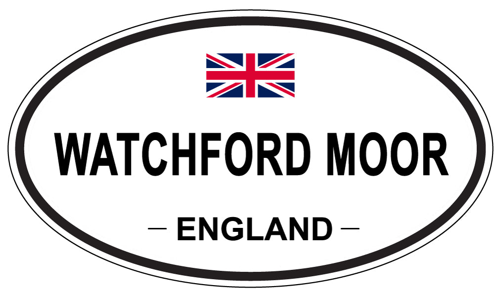 WATCHFORD MOOR, England - Oval Magnet