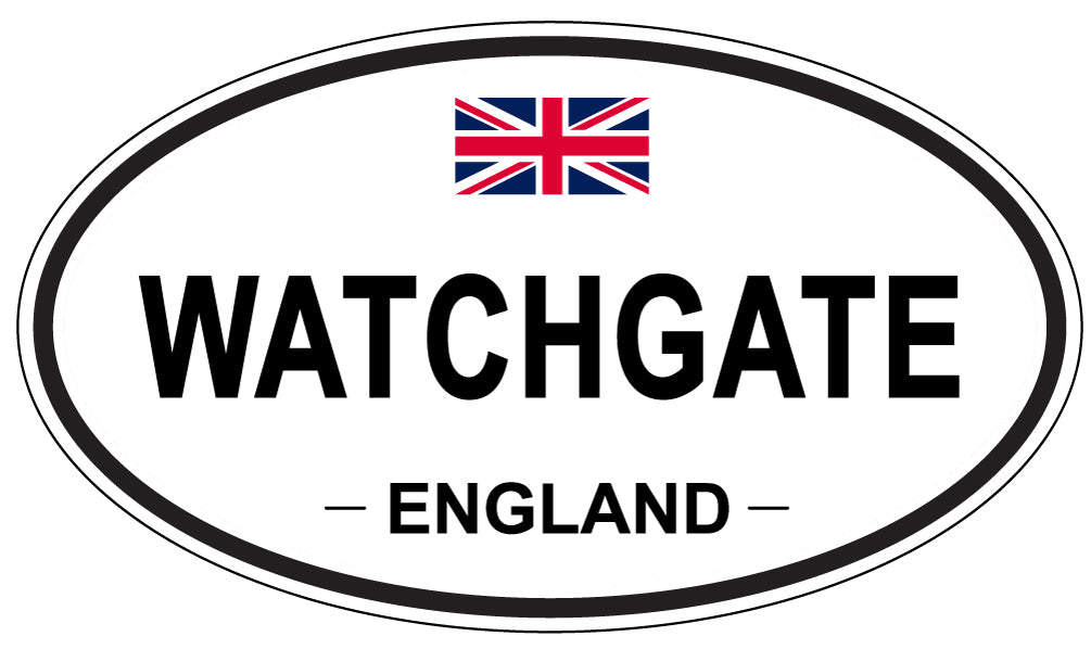 WATCHGATE, England - Oval Magnet