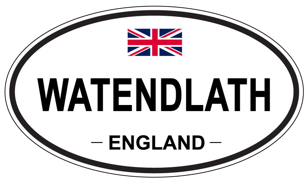 WATENDLATH, England - Oval Magnet
