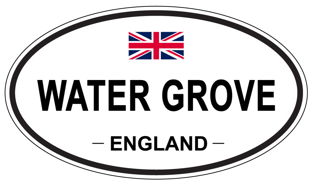 WATER GROVE, England - Oval Magnet