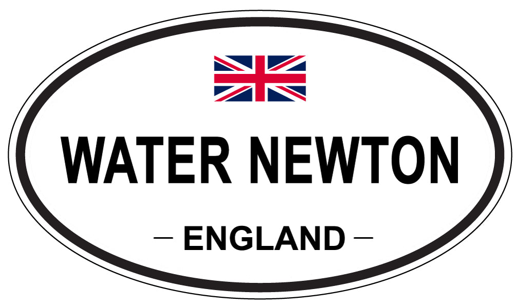 WATER NEWTON, England - Oval Magnet