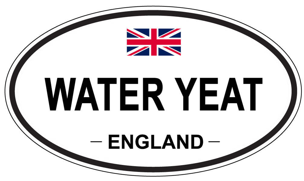WATER YEAT, England - Oval Magnet