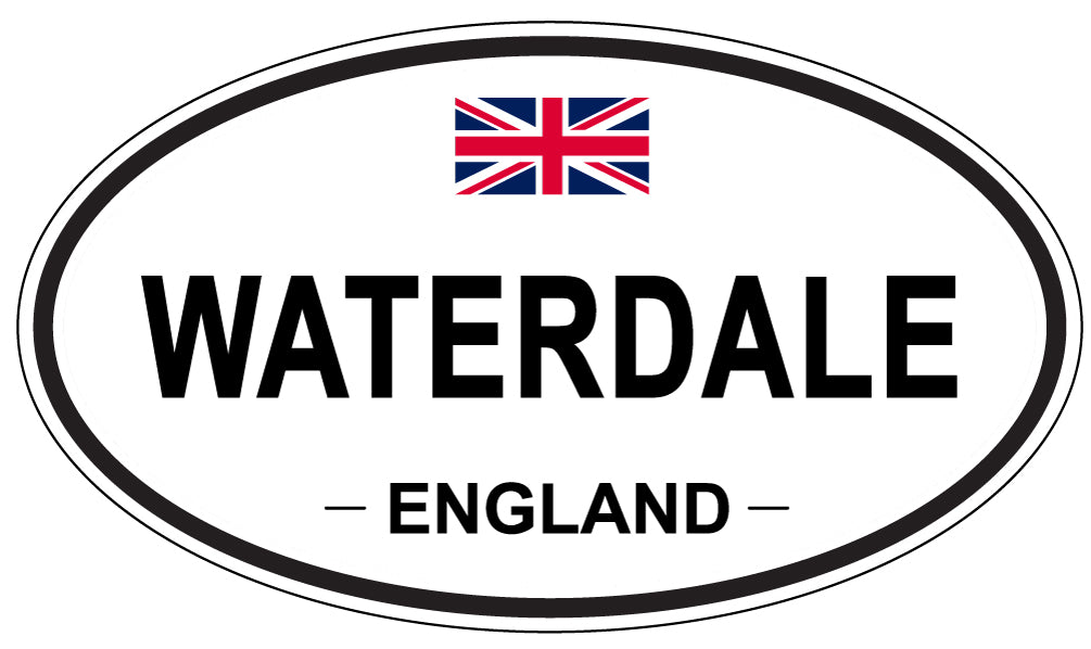 WATERDALE, England - Oval Magnet