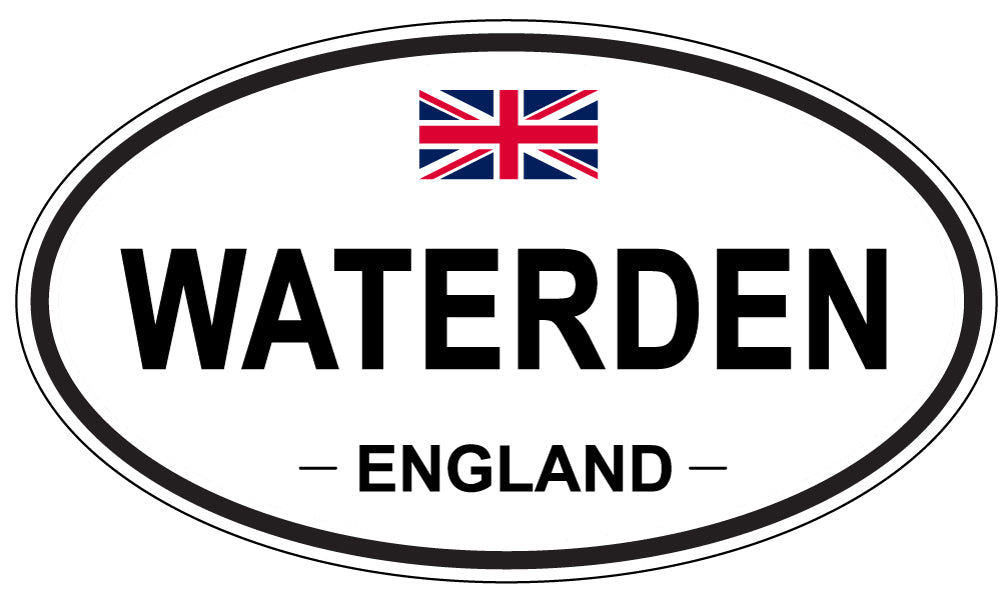 WATERDEN, England - Oval Magnet